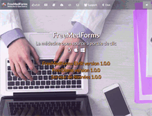 Tablet Screenshot of freemedforms.com